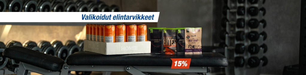 Valikoidut elintarvikkeet 15%